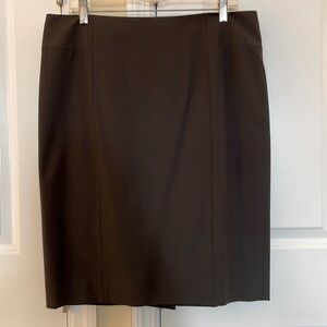 Ann Taylor rayon, poly, & spandex black skirt - Size 14